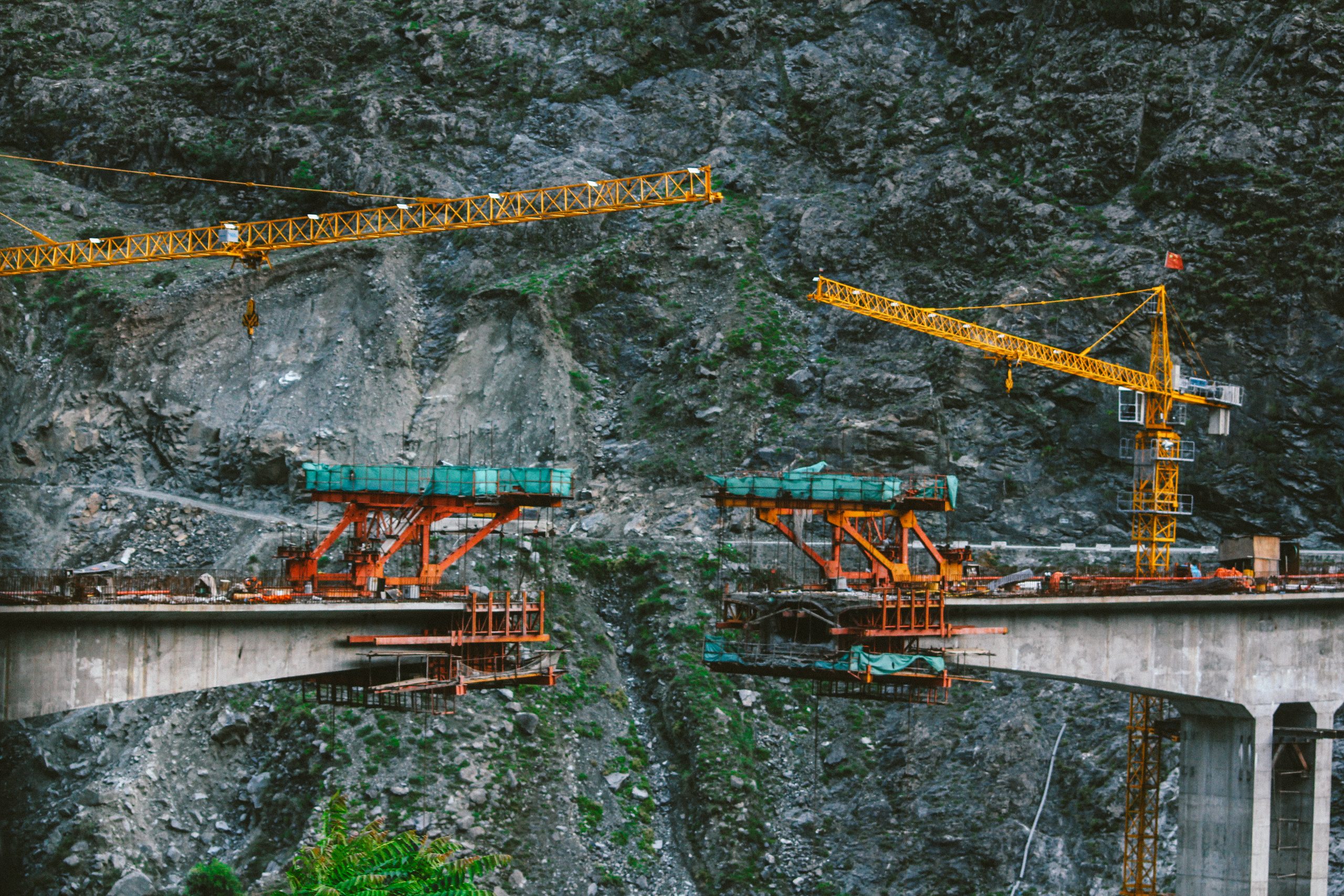 Construction in Hunza