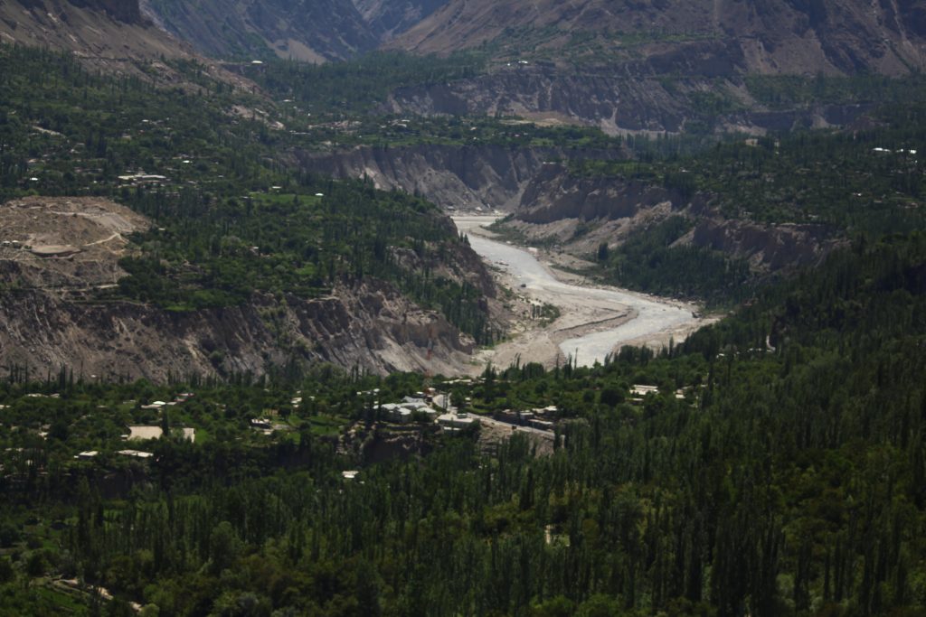 Hunza valley mountains