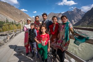 Local family from Ghizer Gilgit Baltistan