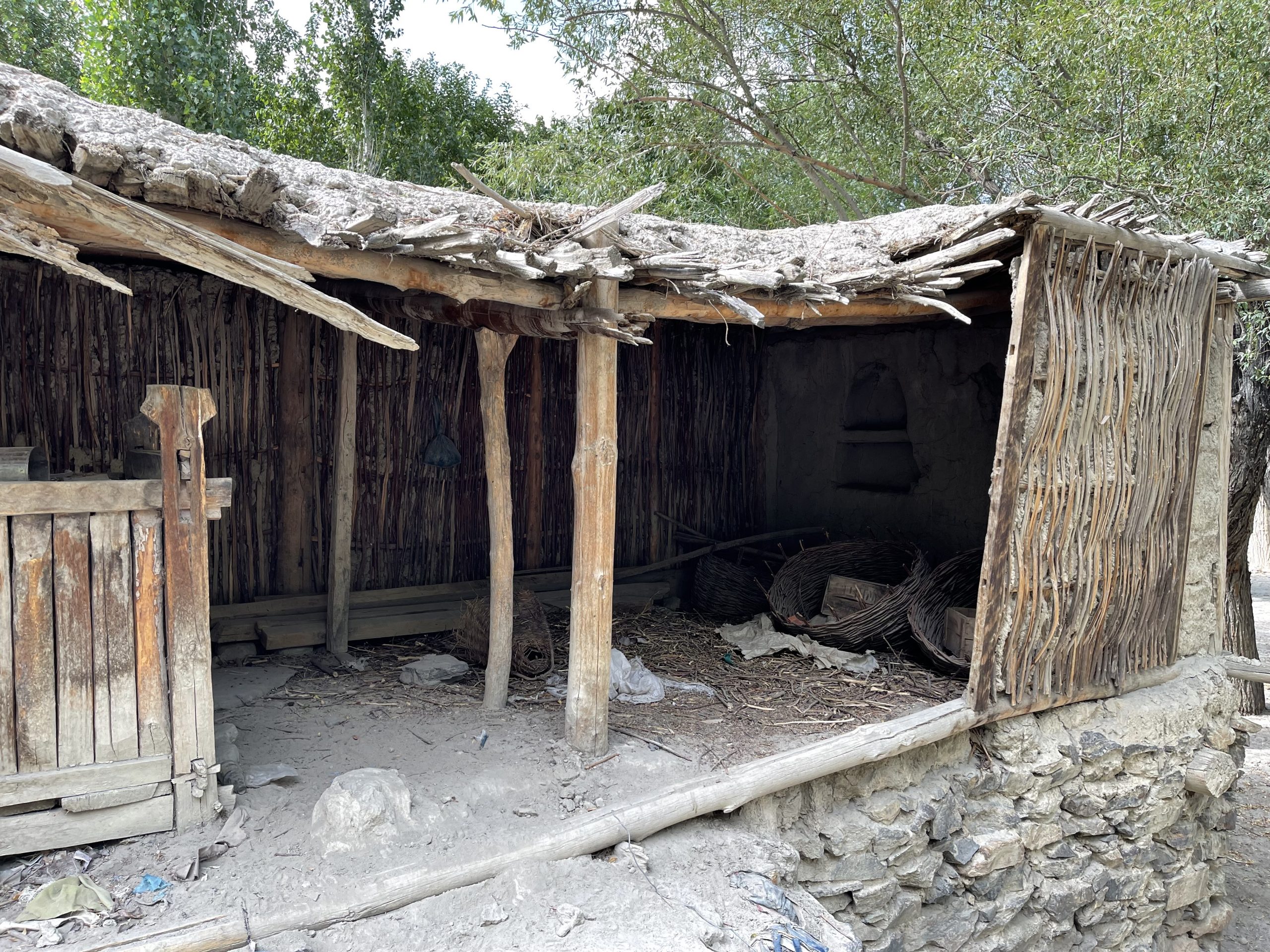 Old house in organic village Skardu