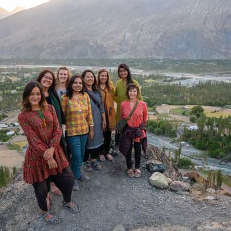Female tourists in Gilgit Baltistan (1)